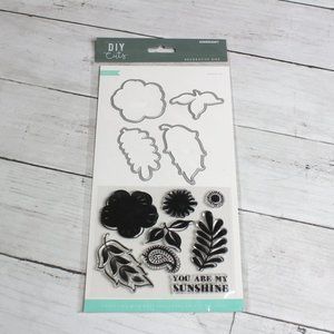 Kaisercraft Decorative Metal Dies Rubber Stamp Set
